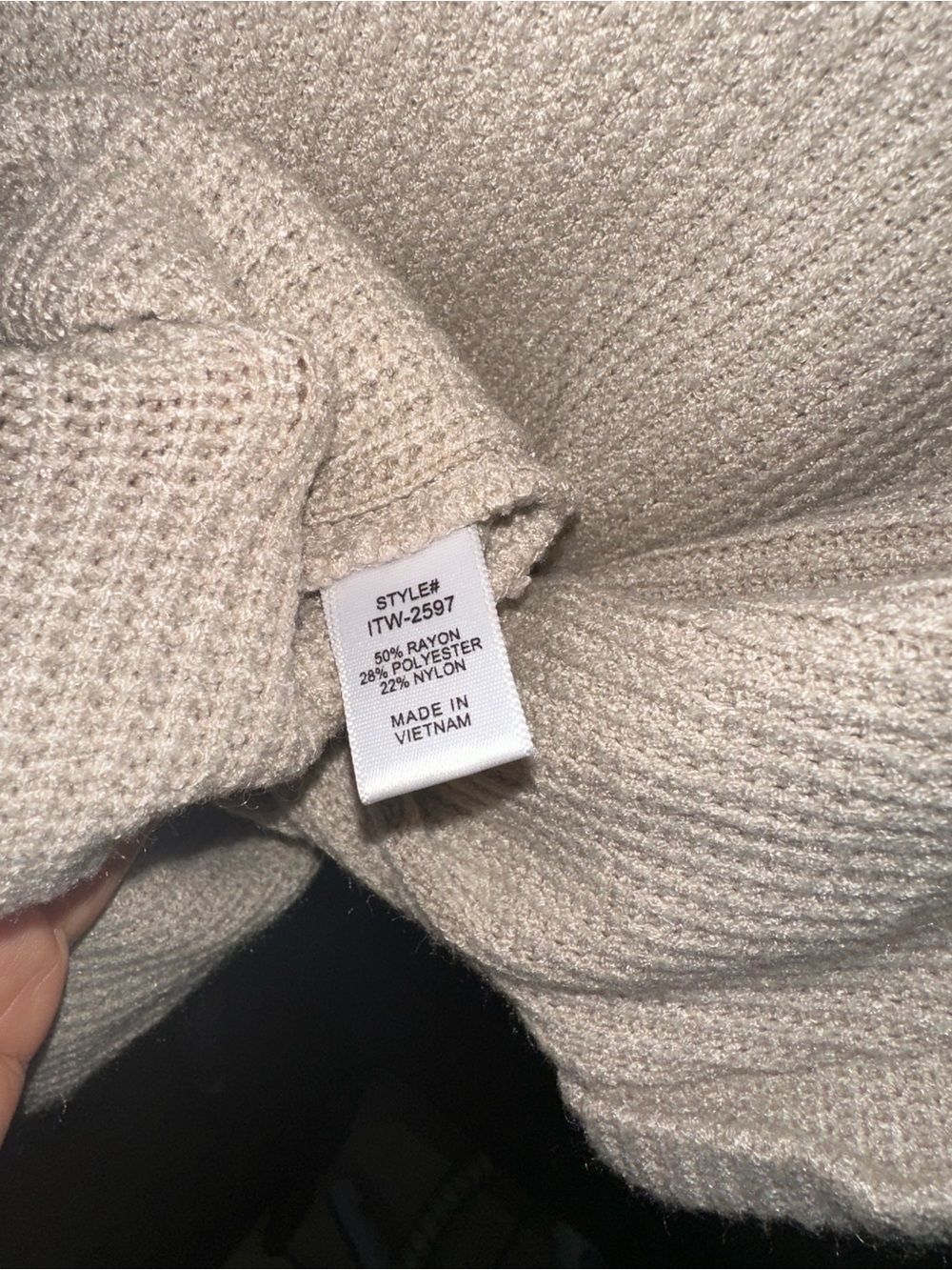 Zenana Outfitters Beige Short Sleeve Waffle Knit Top with matching pants. - Picture 6 of 12